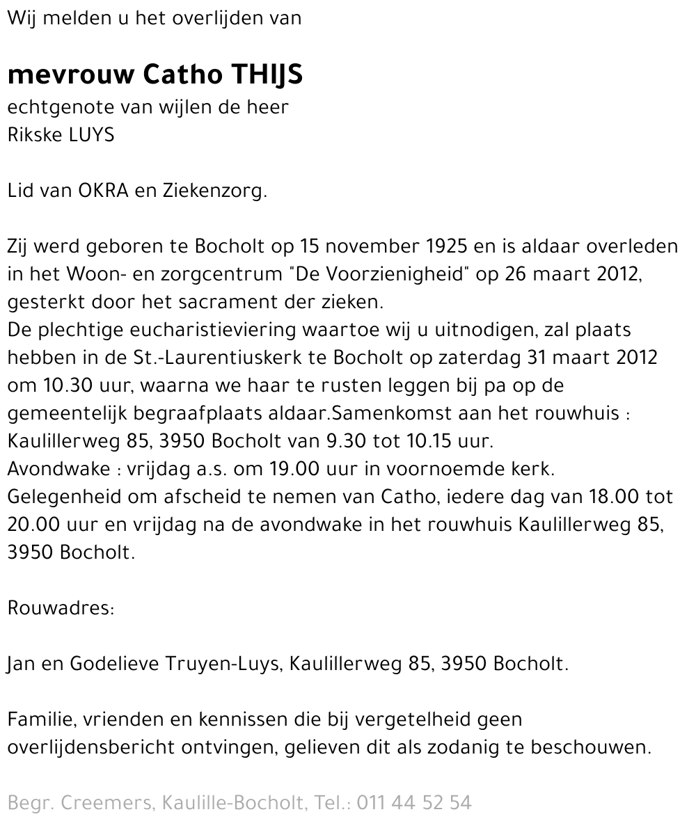 Catho Thijs