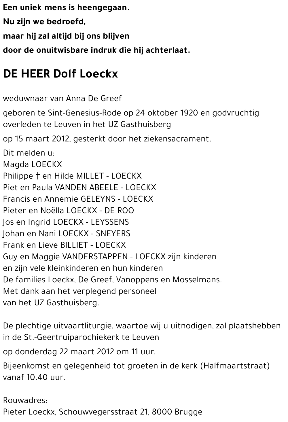 Dolf Loeckx