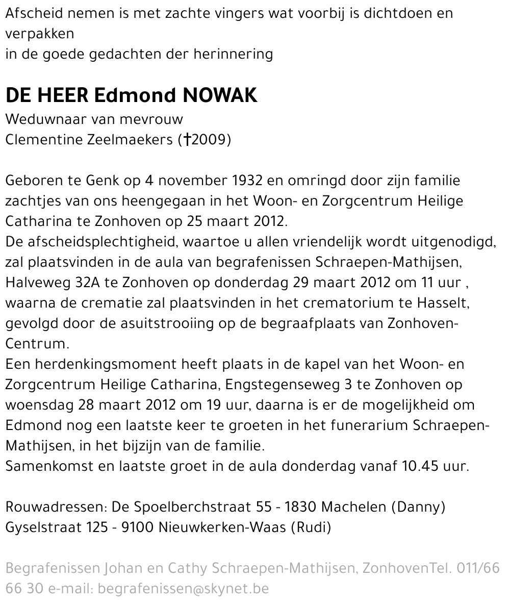 Edmond Nowak