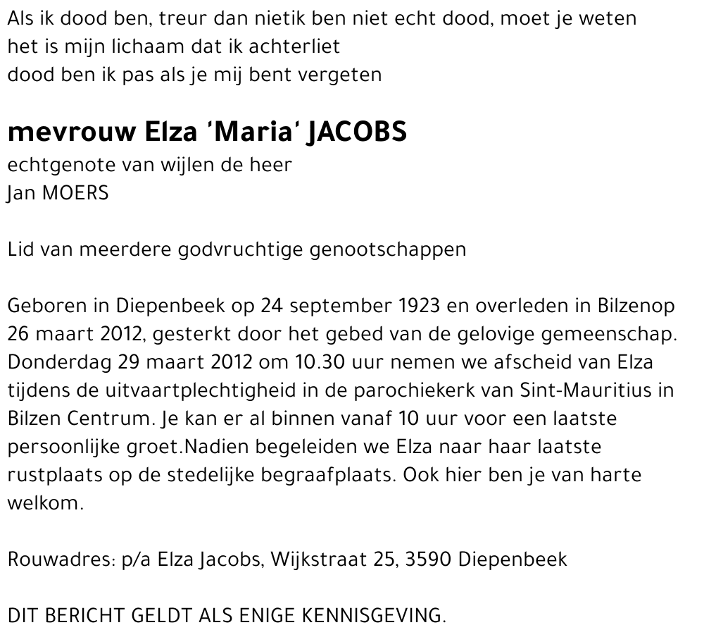 Elza Jacobs