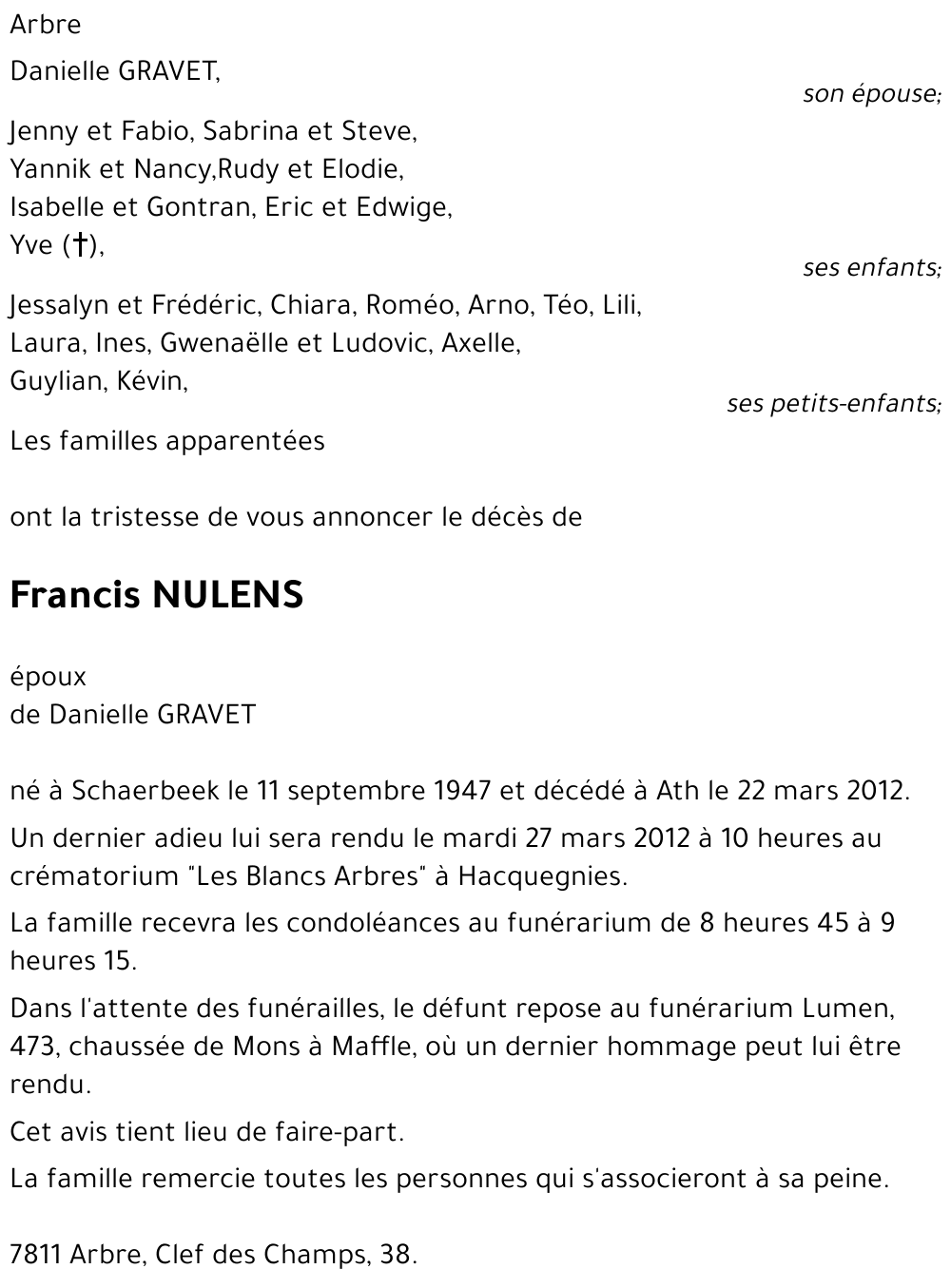 Francis NULENS