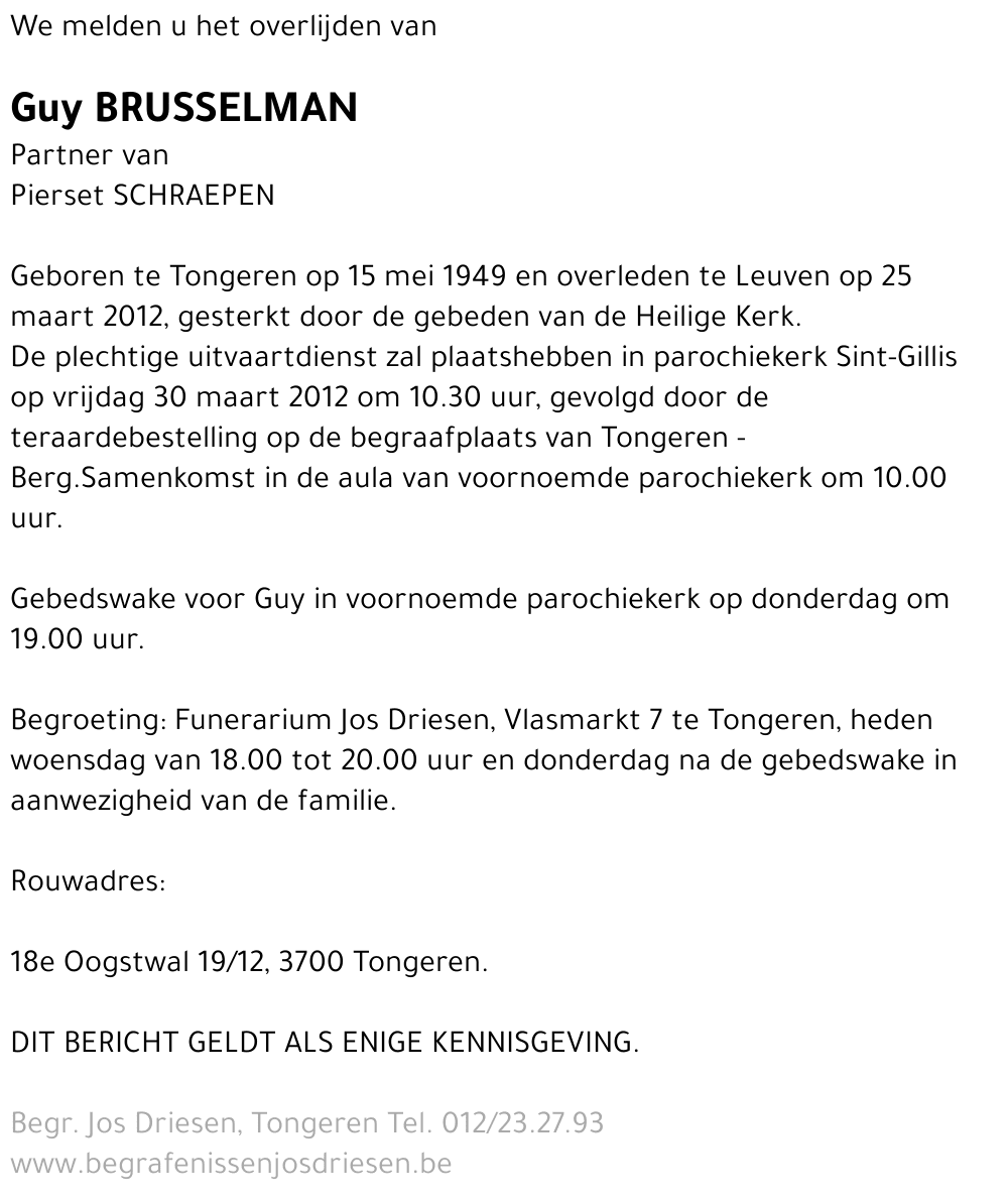 Guy Brusselman