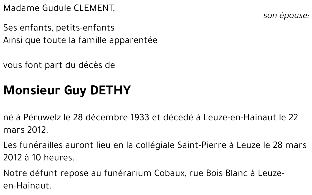 Guy DETHY