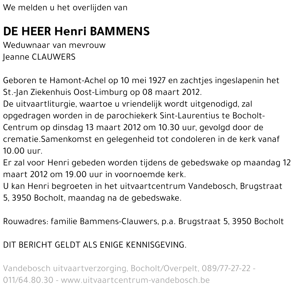 Henri Bammens