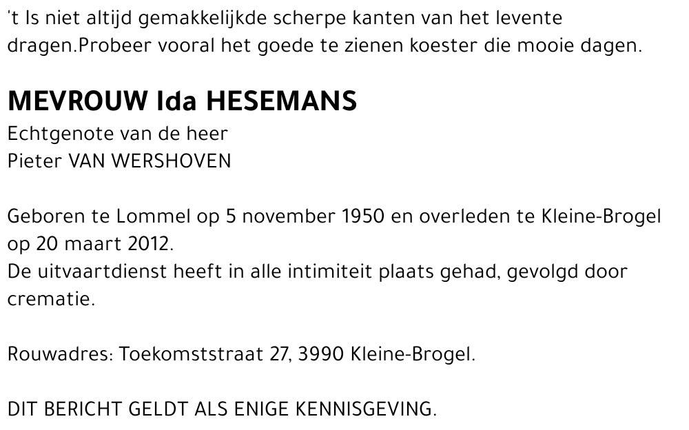 Ida Hesemans