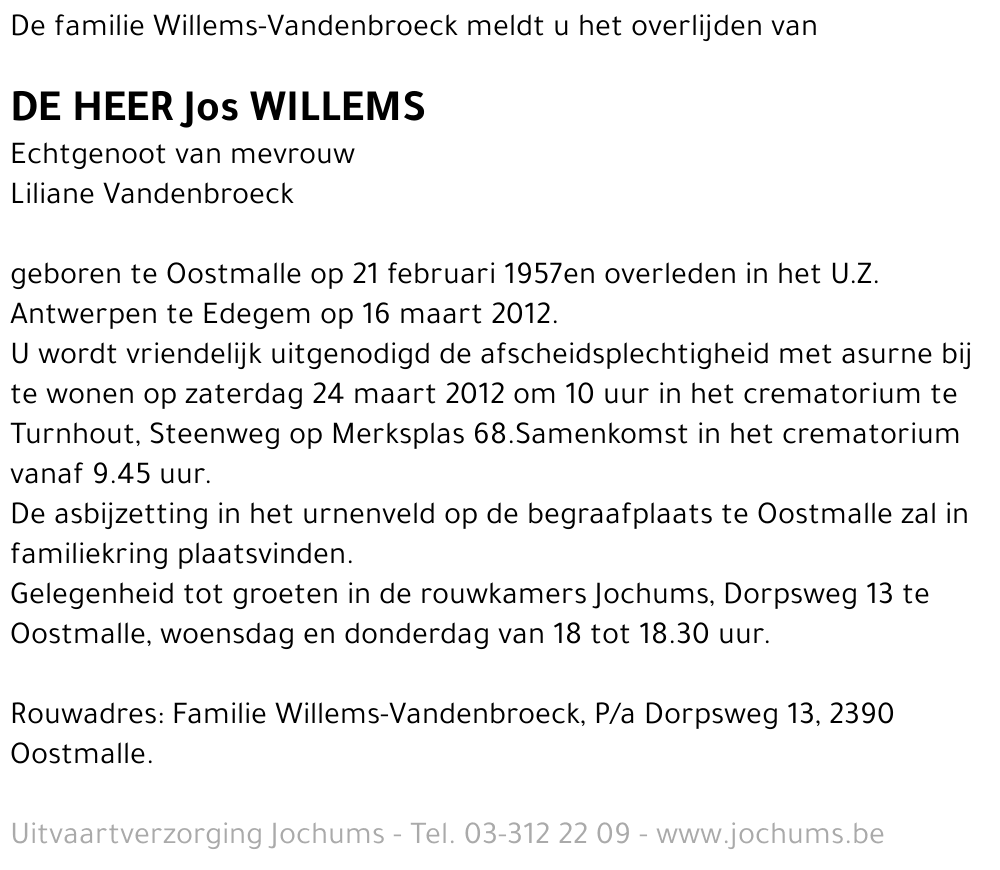 Jos Willems