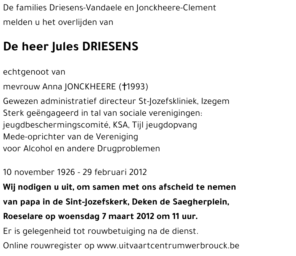 Jules DRIESENS
