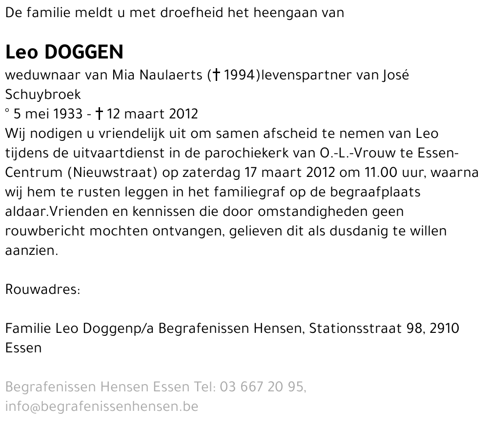 Leo Doggen