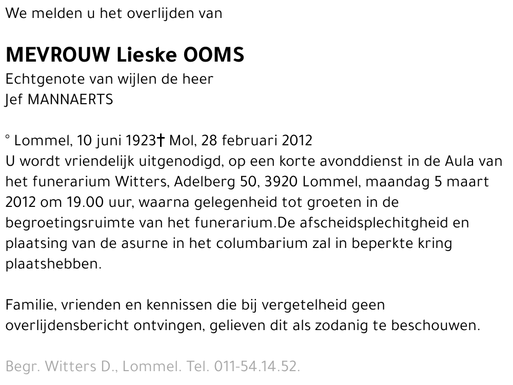 Lieske Ooms