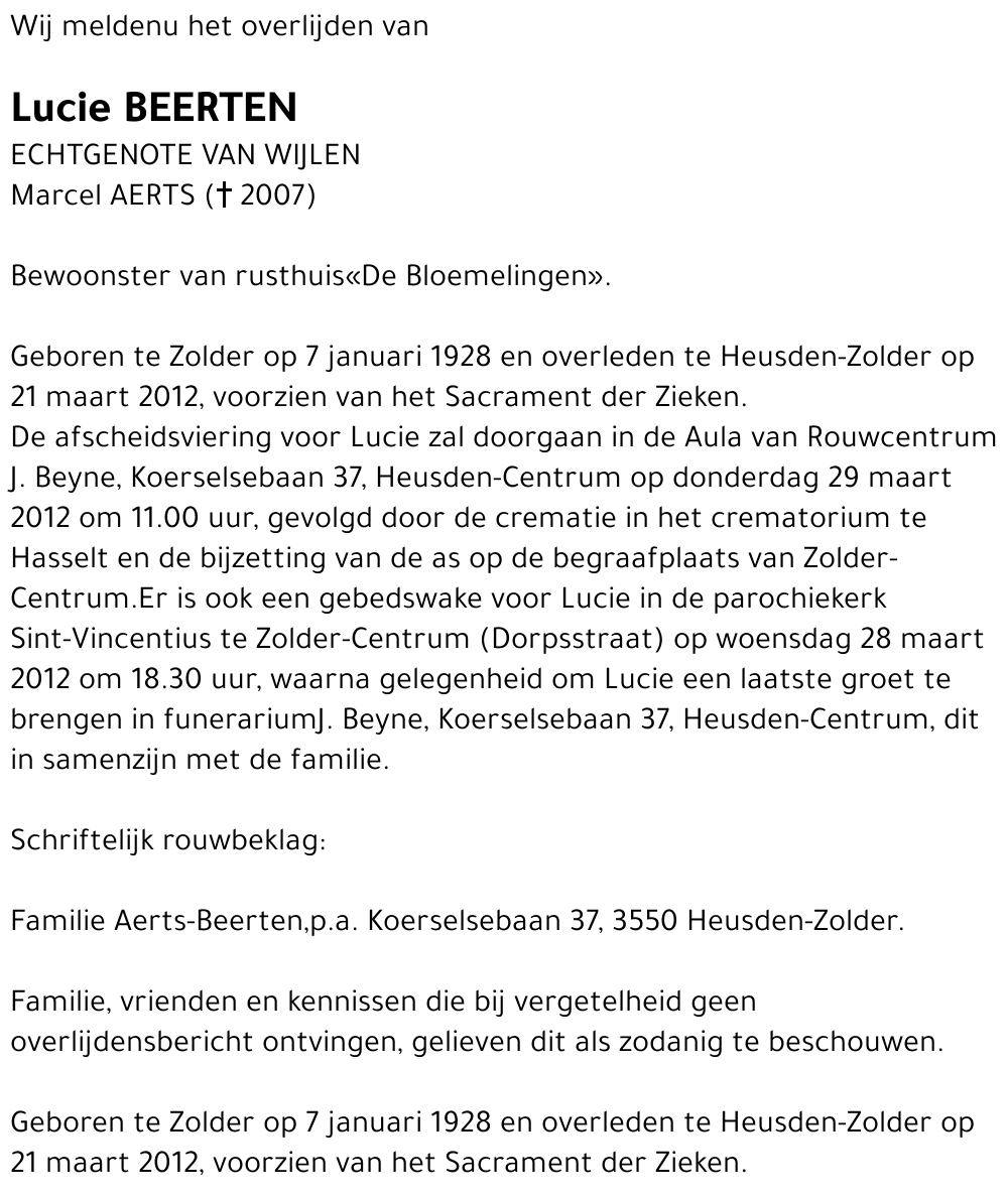 Lucie Beerten
