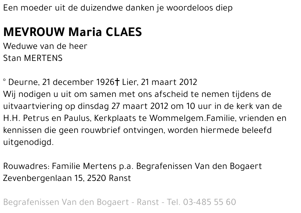 Maria Claes