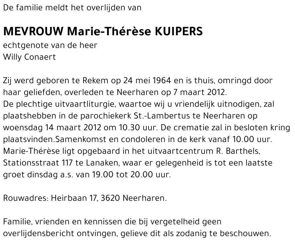 Marie-Thérèse Kuipers