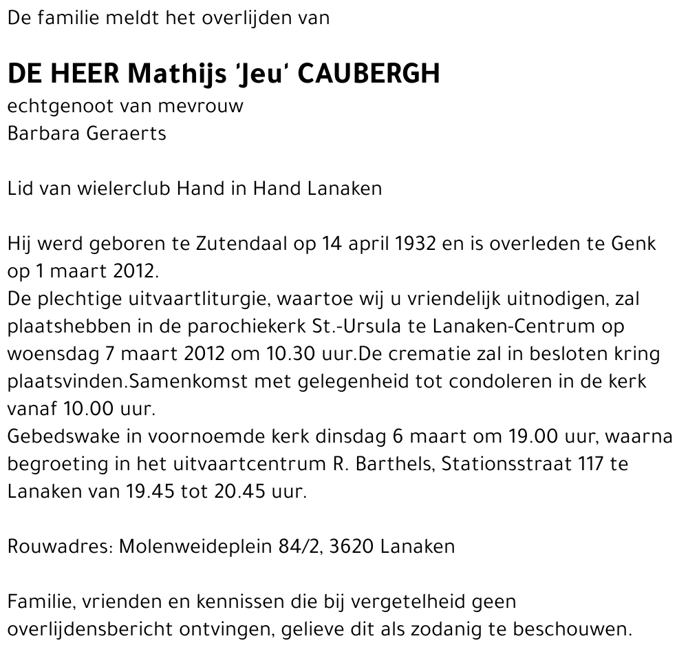 Mathijs Caubergh