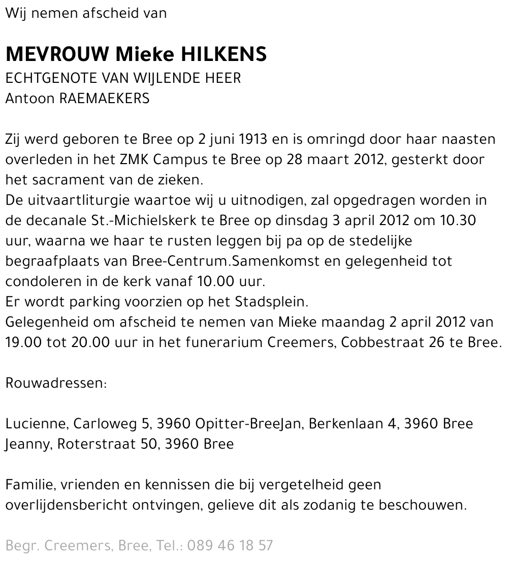 Mieke Hilkens