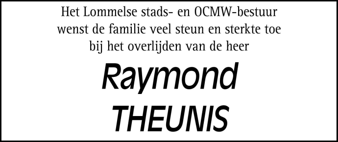 Raymond Theunis