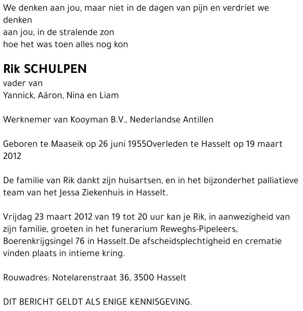 Rik Schulpen