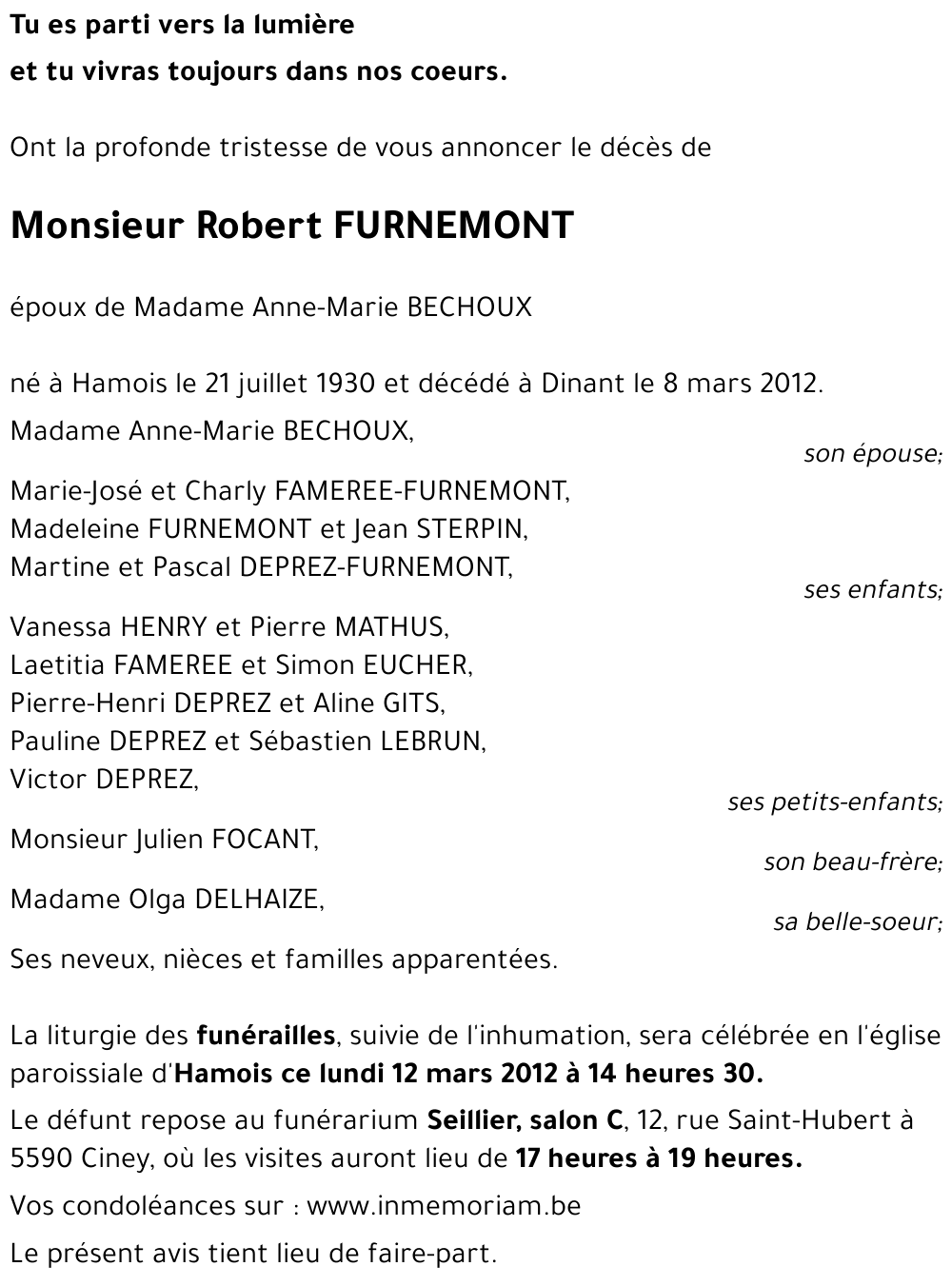 Robert FURNEMONT