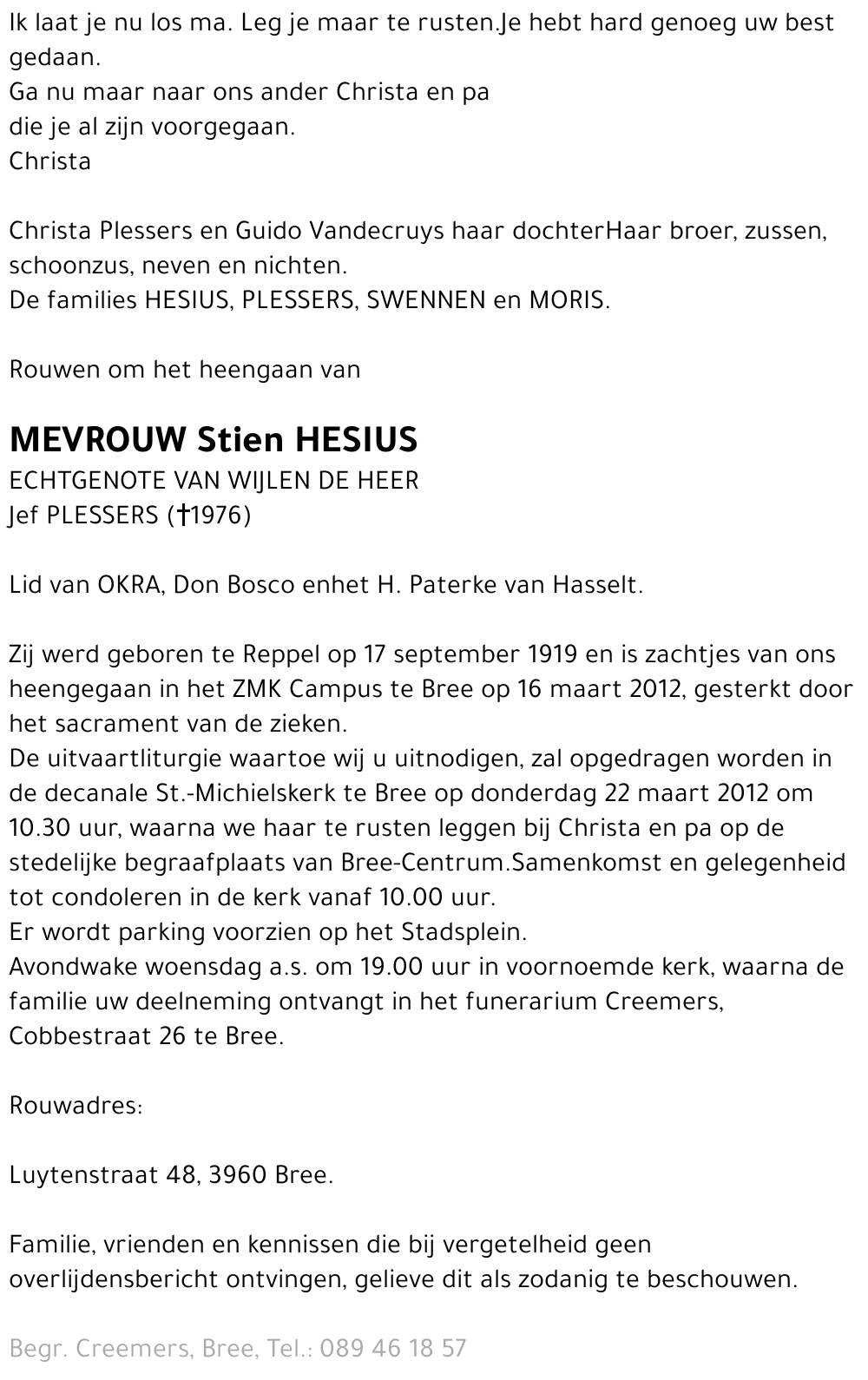 Stien Hesius