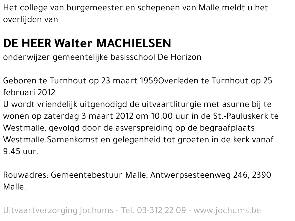 Walter Machielsen