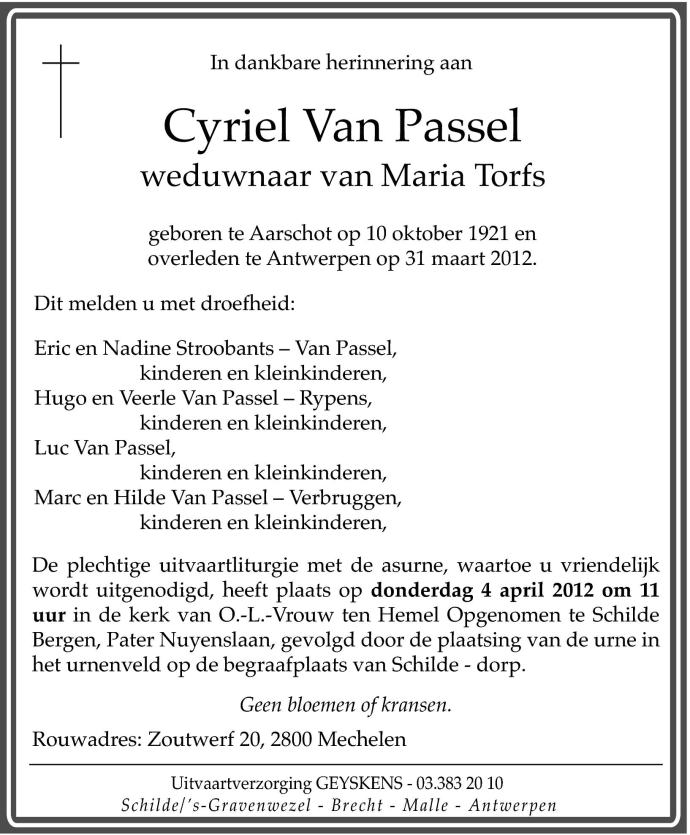 Cyriel Van Passel