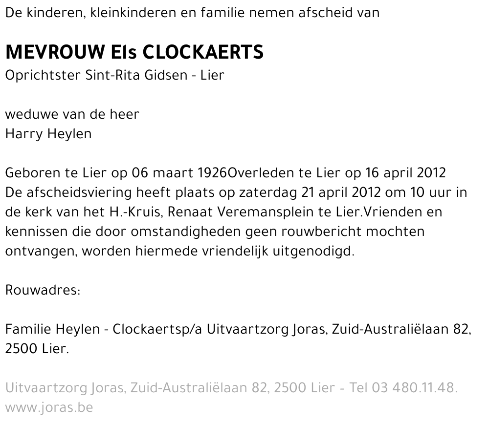 Els Clockaerts