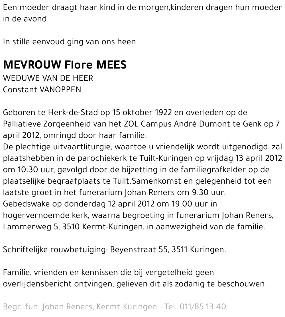 Flore Mees