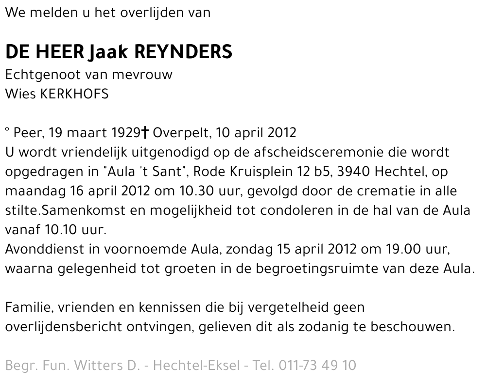 Jaak Reynders
