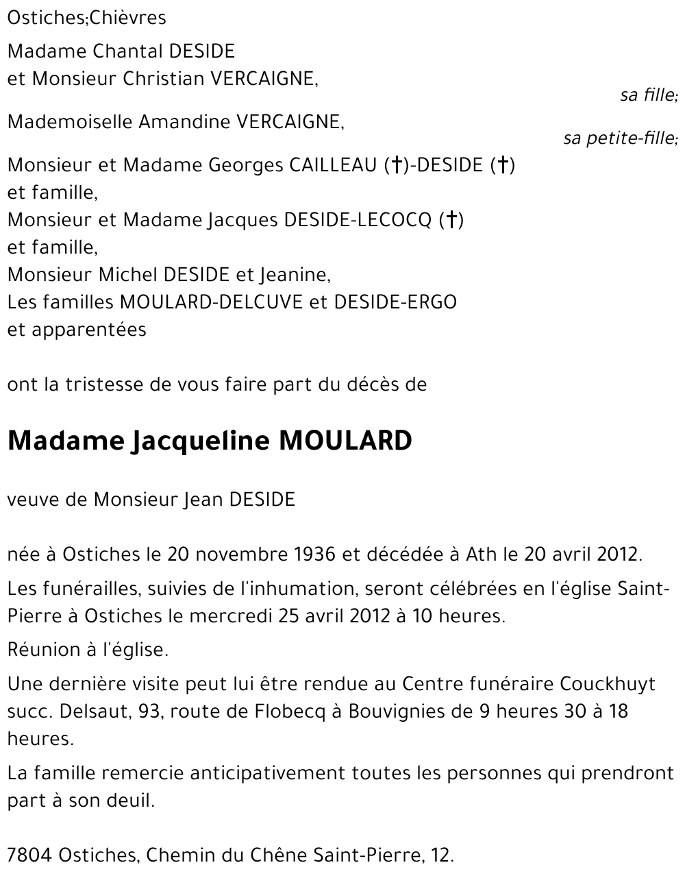 Jacqueline MOULARD