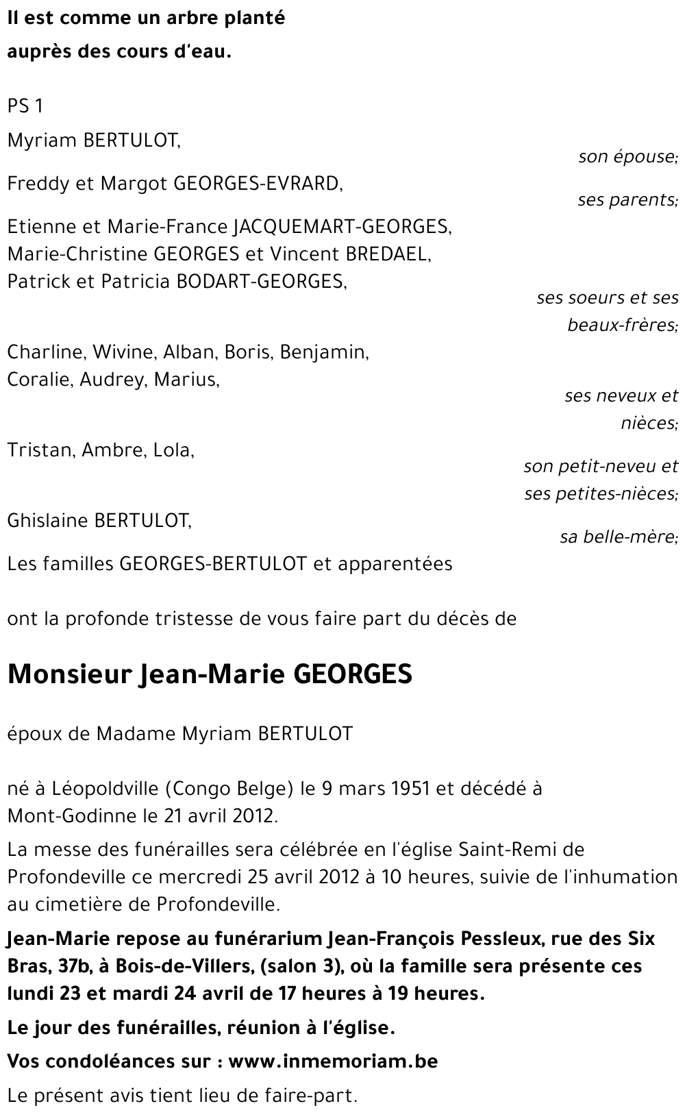 Jean-Marie GEORGES