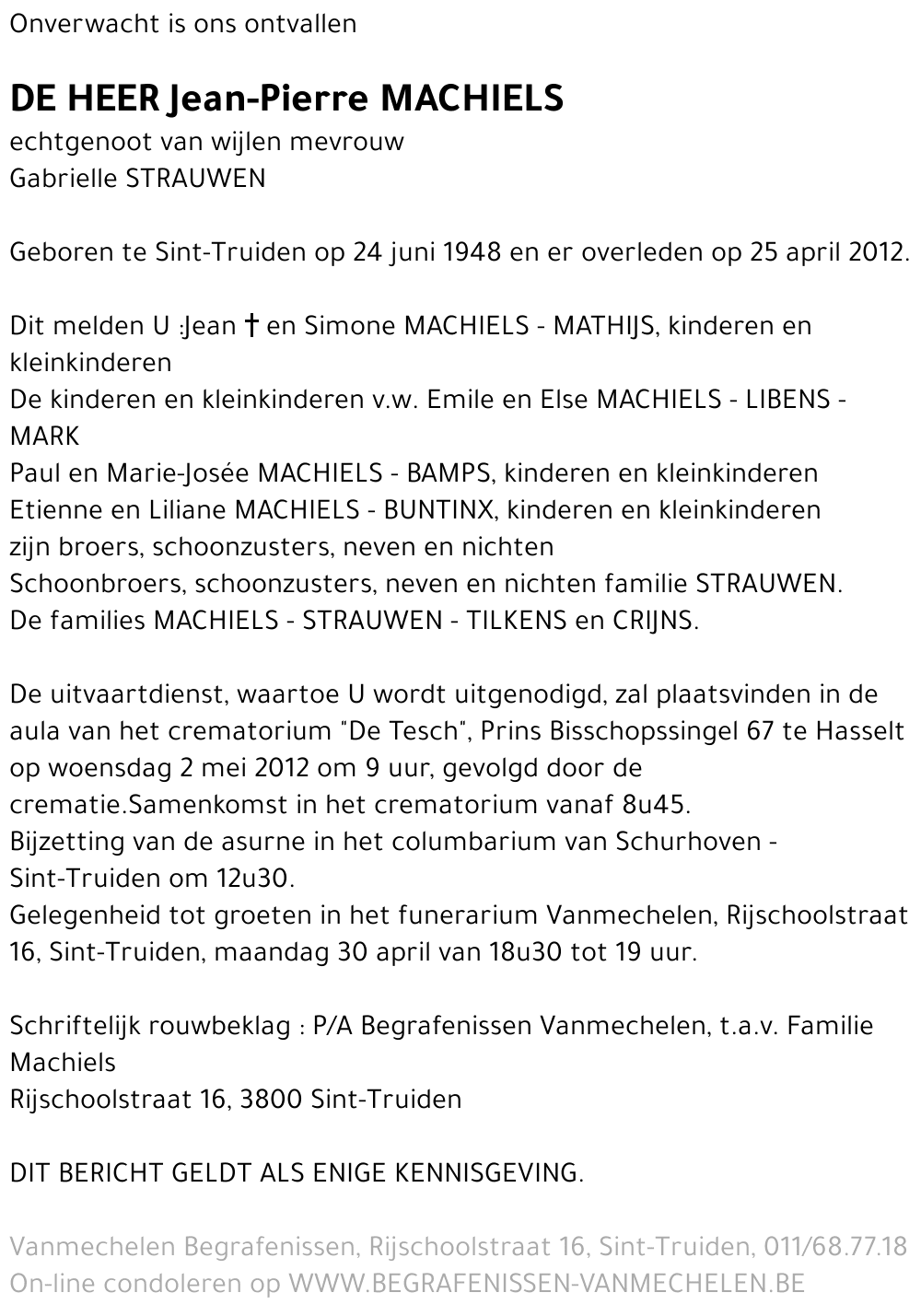 Jean-Pierre Machiels