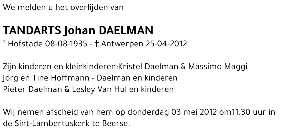 Johan Daelman