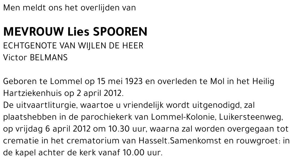 Lies Spooren