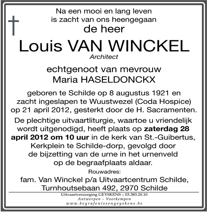 Louis Van Winckel
