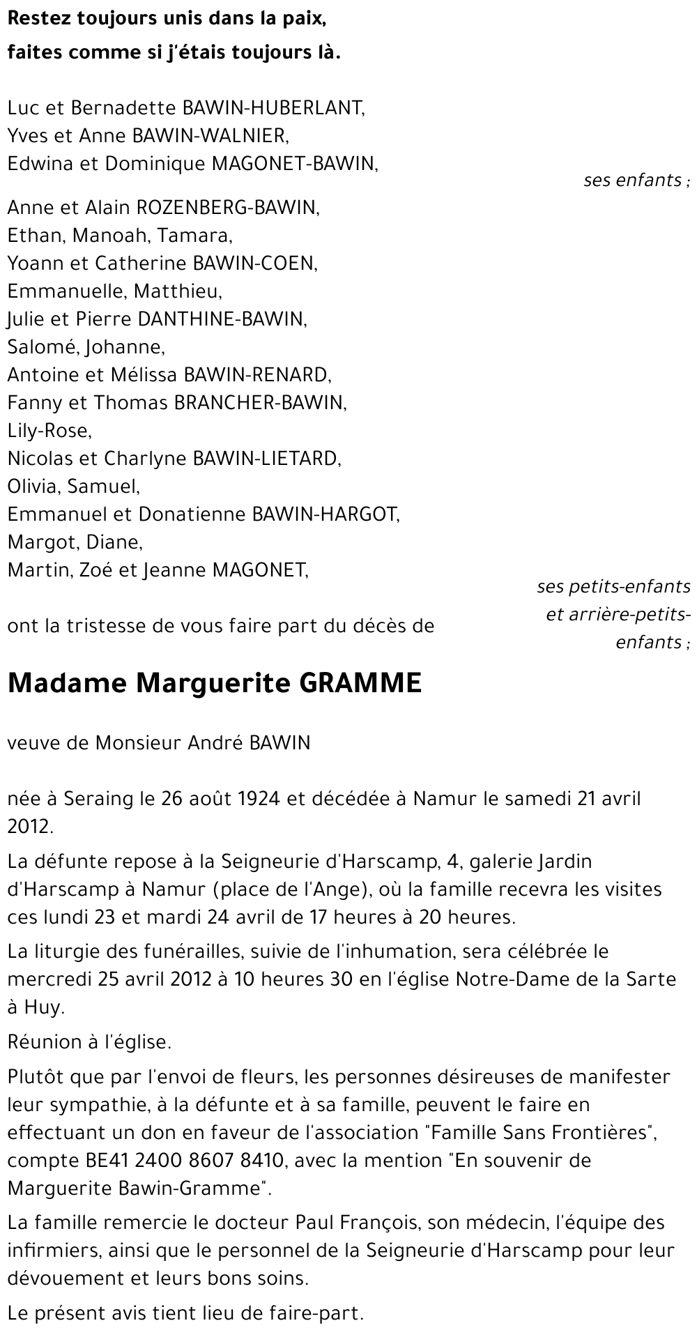 Marguerite GRAMME