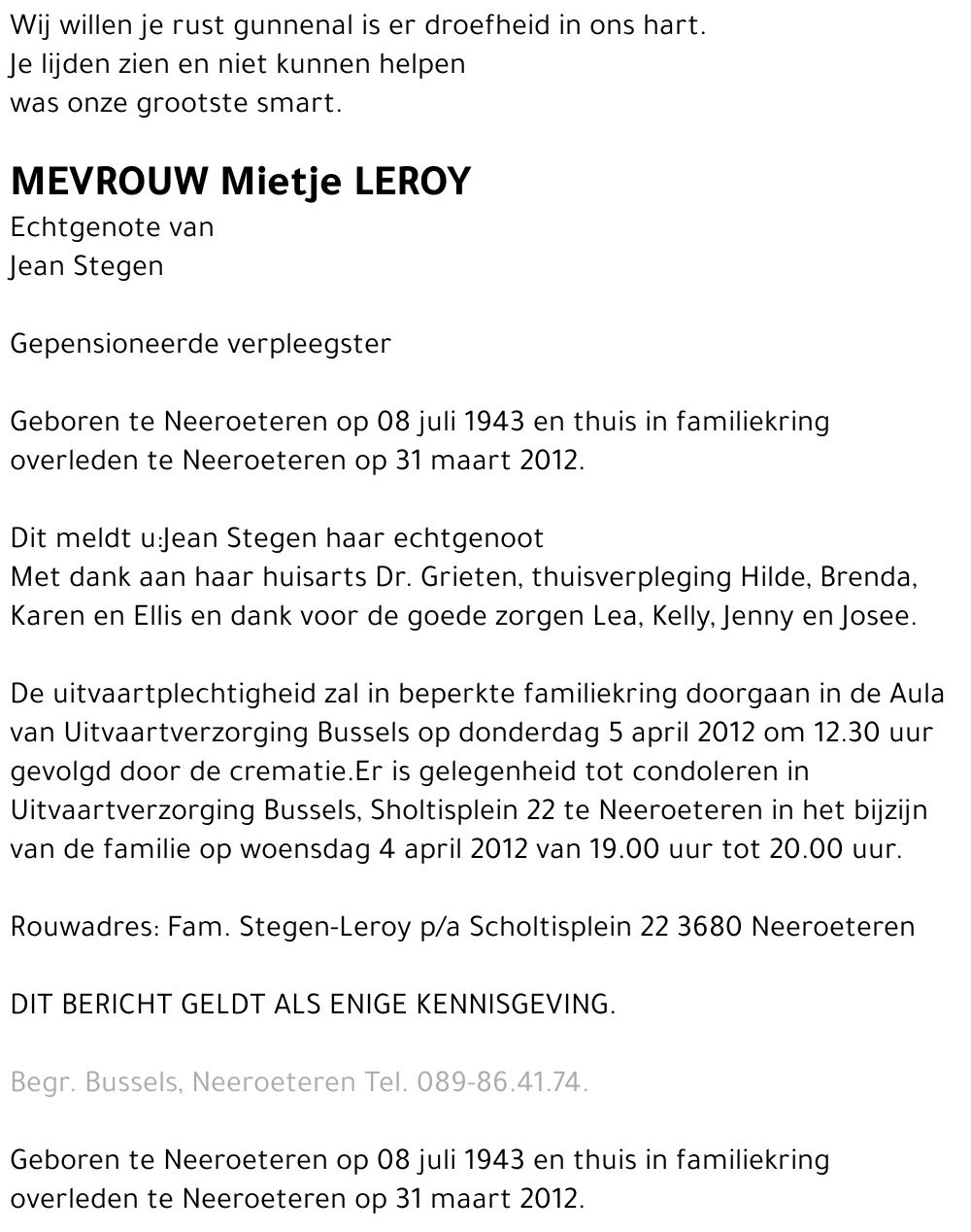 Mietje Leroy
