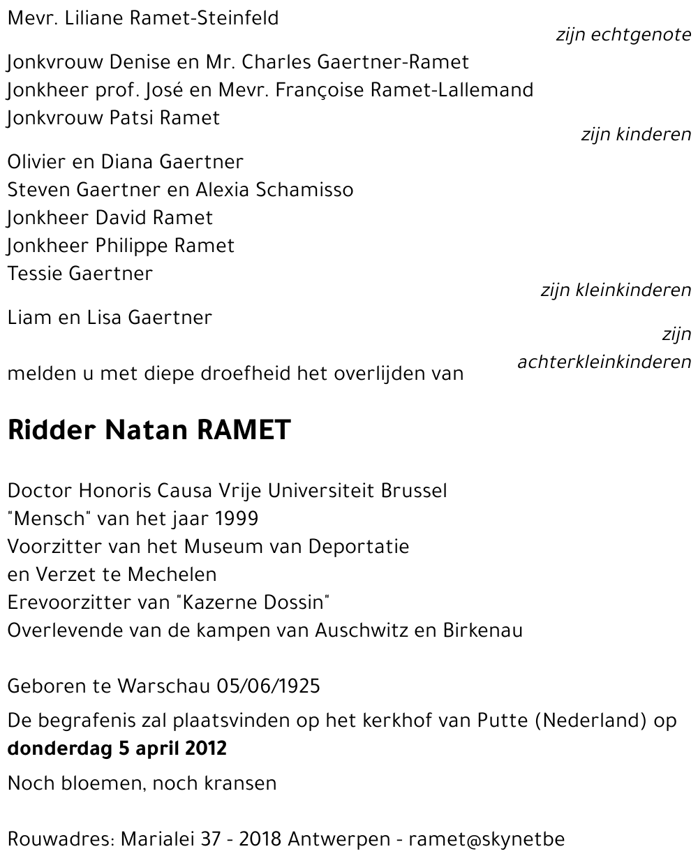 Natan RAMET