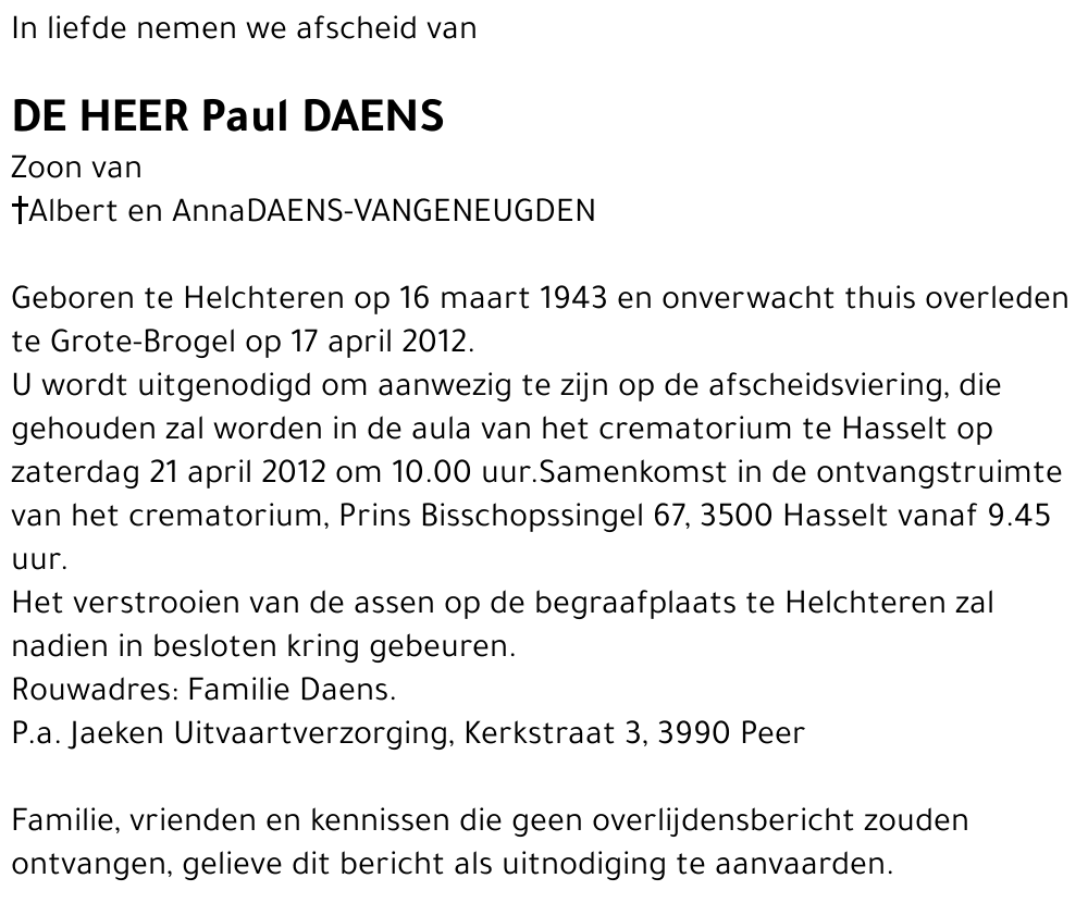 Paul DAENS