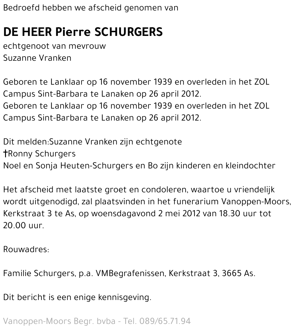 Pierre Schurgers