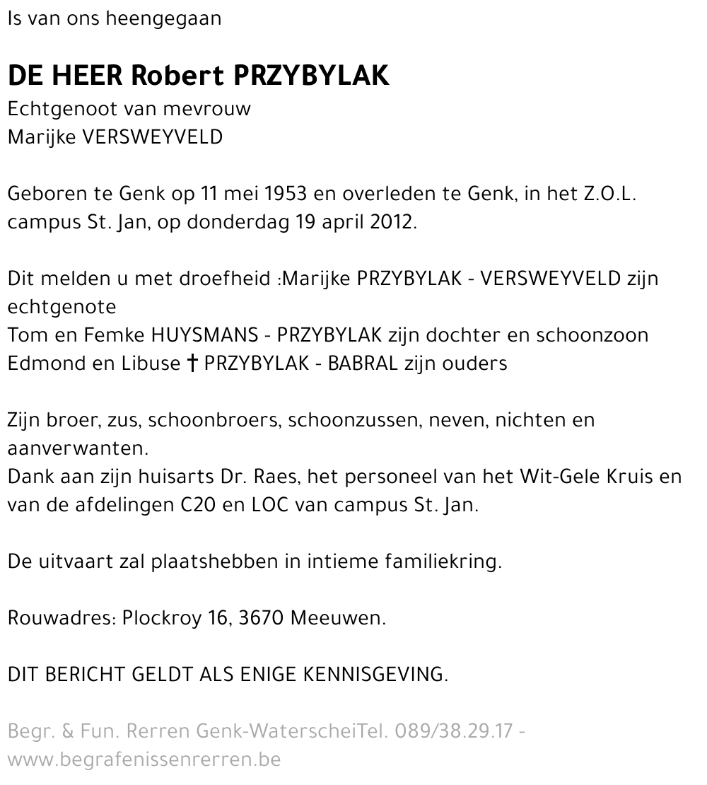 Robert Przybylak