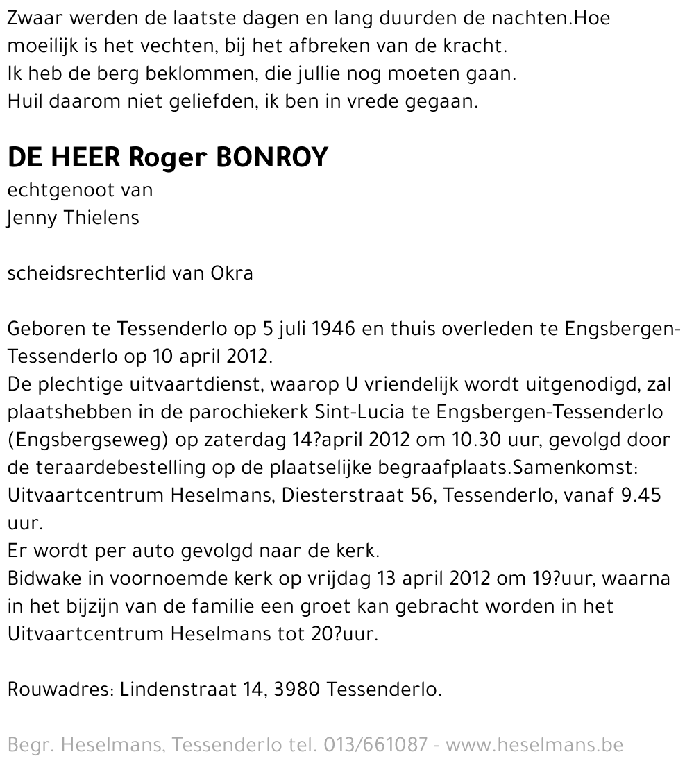 Roger Bonroy