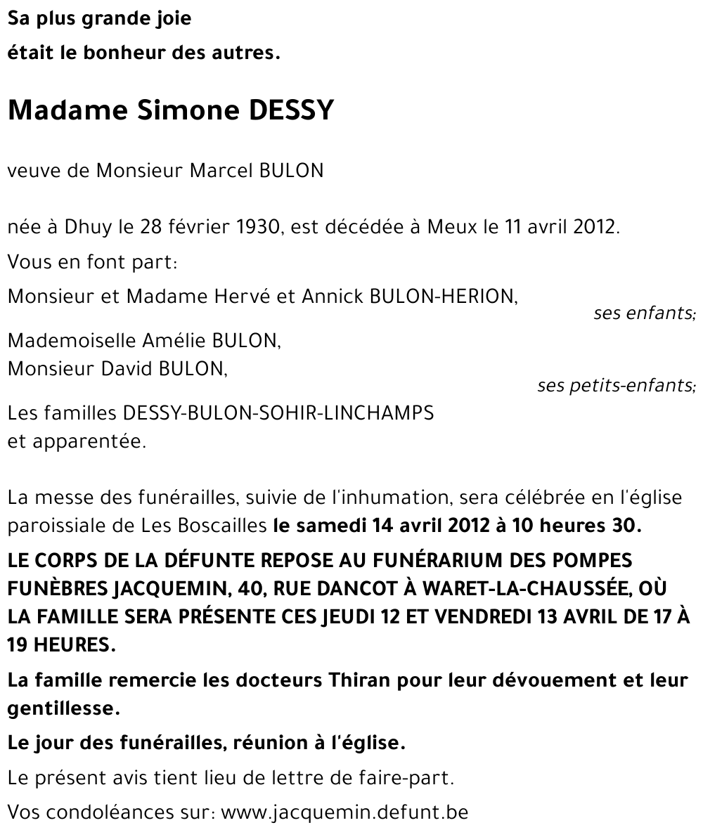 Simone DESSY