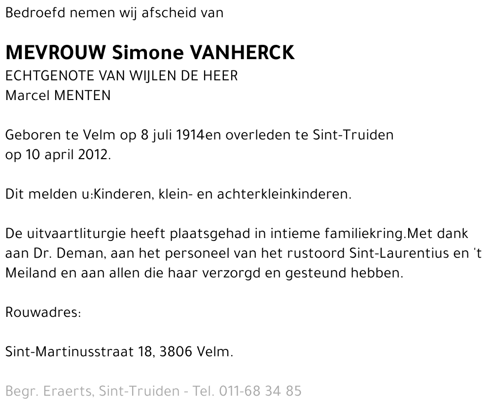 Simone Vanherck