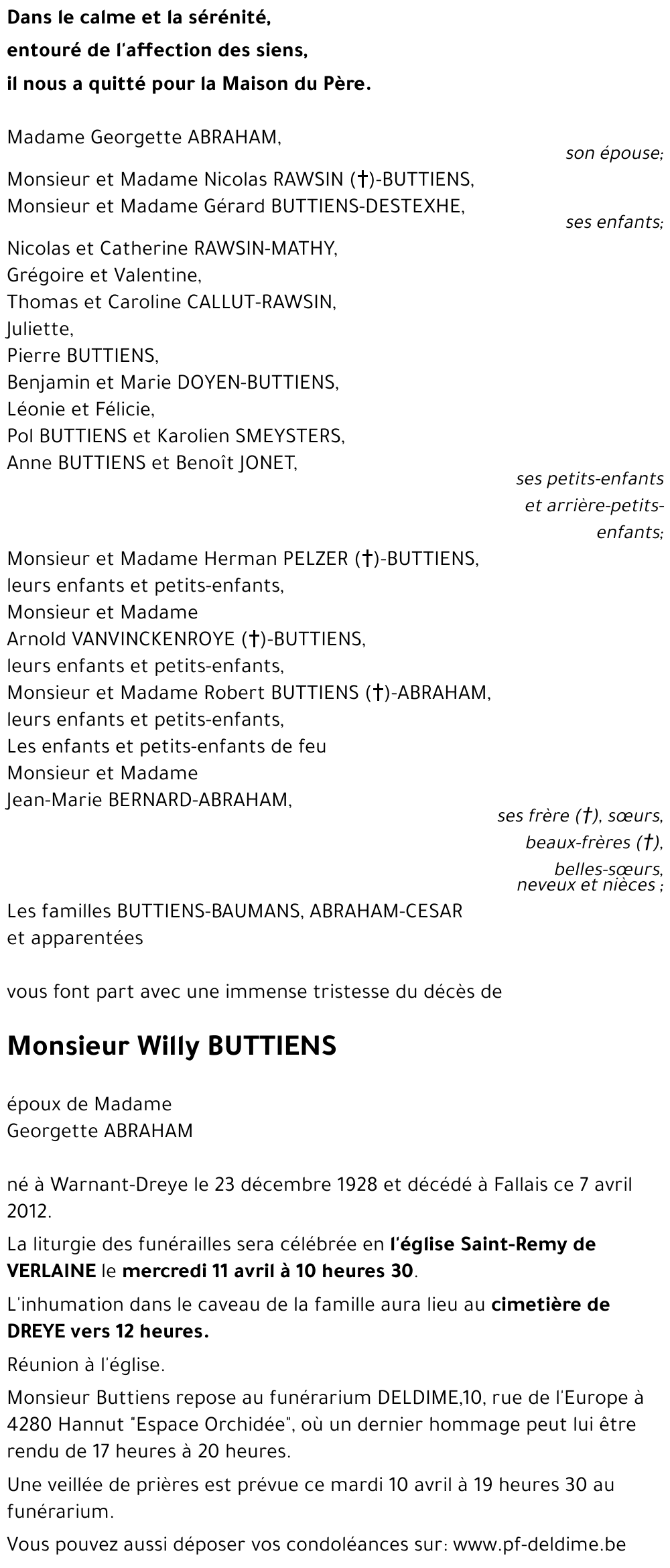 Willy BUTTIENS