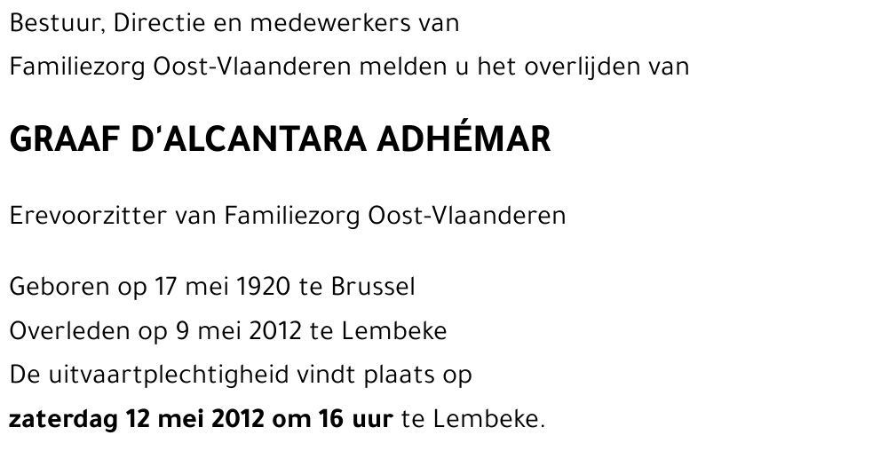 Adhémar d'Alcantara