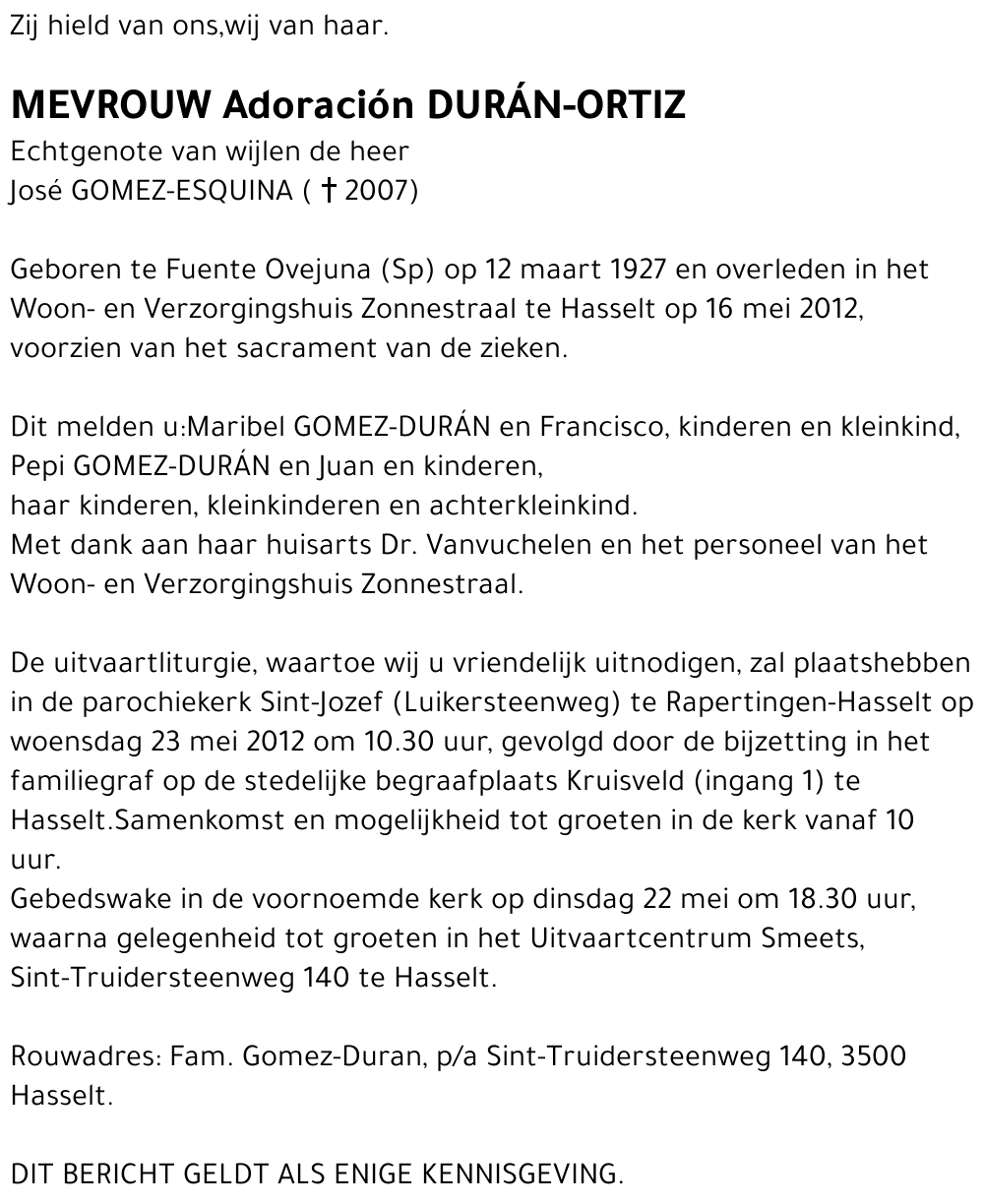 Adoración Durán-Ortiz