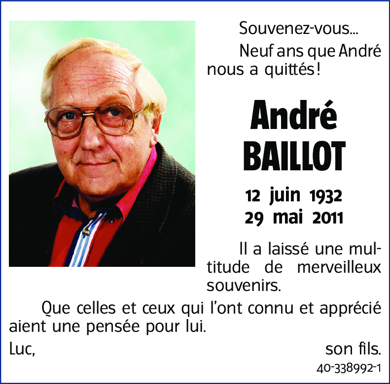 André BAILLOT