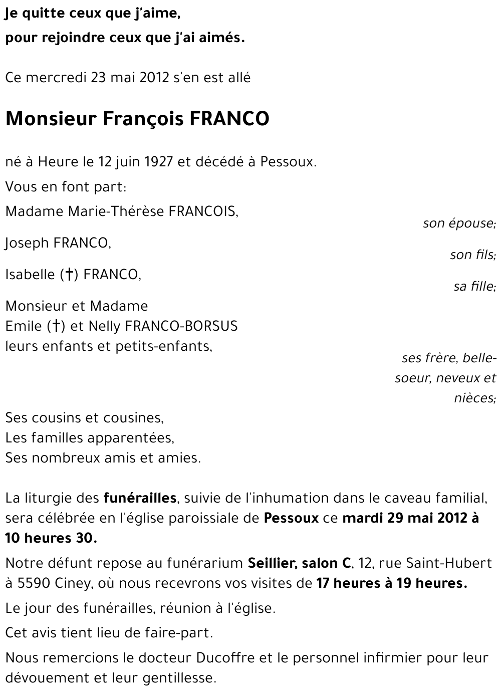 François FRANCO