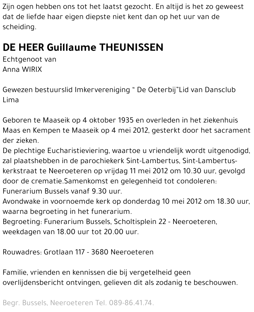 Guillaume THEUNISSEN