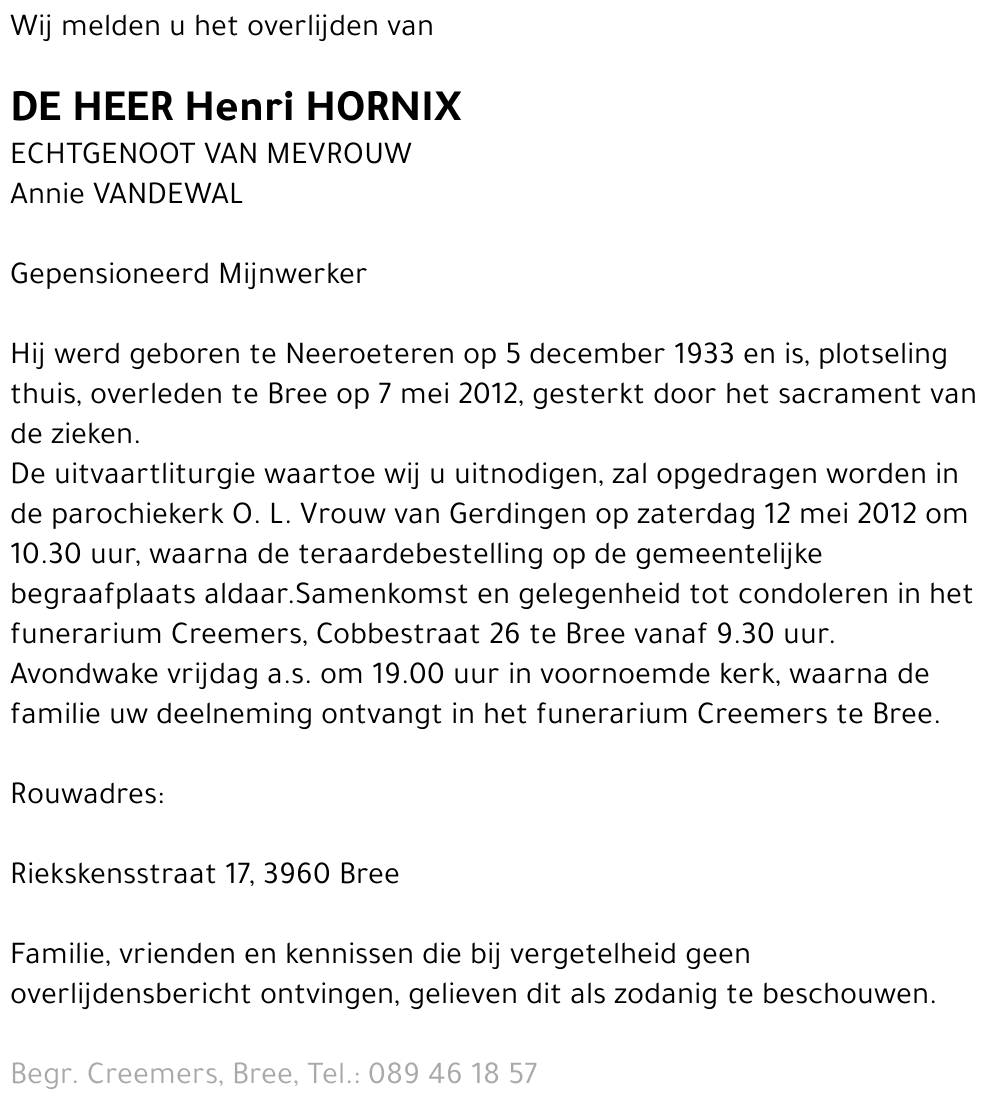 Henri Hornix
