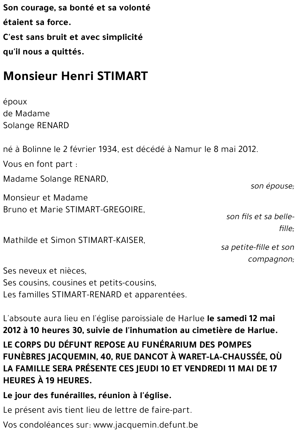 Henri STIMART
